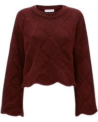 JW Anderson - Cropped-Pullover - Lyst