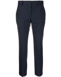 Theory - Cropped Tailored Trousers - Lyst