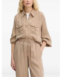 Guess - Button-Up Chest-Pockets Shirt - Lyst
