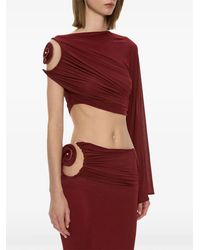 Christopher Esber - Aurelia Sculpted-Spiral Long Skirt - Lyst