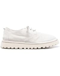 Marsèll - Sancrispa Alta Suede Derby Shoes - Lyst