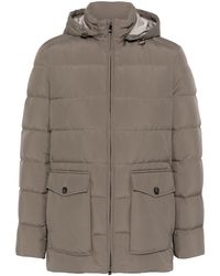 Corneliani - Hooded Puffer Jacket - Lyst