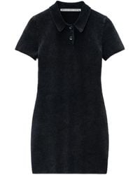 Alexander Wang - Cotton-Blend Chenille Minidress - Lyst