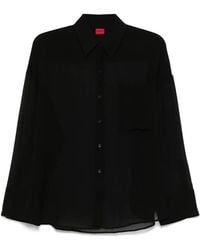 HUGO - Chemise À Effet De Transparence - Lyst