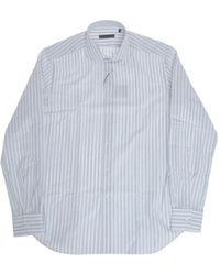 Corneliani - Striped Long-Sleeve Shirt - Lyst