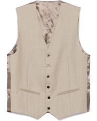 Fursac - Virgin Wool Waistcoat - Lyst