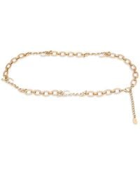 Twinset - Chain Lettering Belt - Lyst