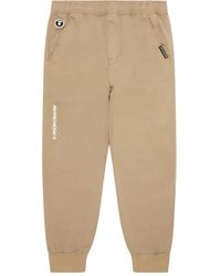 Aape By A Bathing Ape - Ape Head Logo-Plaque Regular Trousers - Lyst