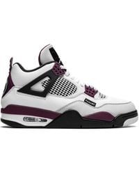 Nike - "Air 4 Retro "Paris Saint Germain" Sneakers" - Lyst