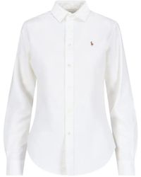 Polo Ralph Lauren - Logo-Embroidered Button-Down Shirt - Lyst