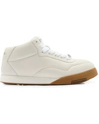 Givenchy - Logo-Plaque Leather Sneakers - Lyst