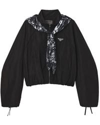 Musium Div. - Veste Froncée À Capuche - Lyst