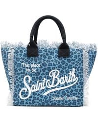 MC2 Saint Barth - Vanity Leopard-Print Tote Bag - Lyst