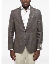 Corneliani - Cc Collection Single-Breasted Patch-Pocket Blazer - Lyst
