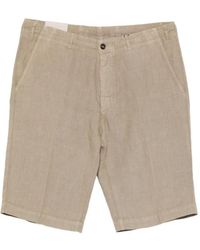 Corneliani - Button Shorts - Lyst