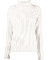 Eleventy - Ribbed-Knit Roll-Neck Jumper - Lyst