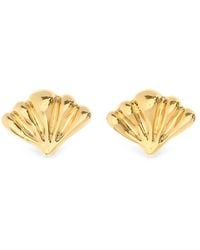 Chloé - Pendientes Mirror Con Forma De Concha - Lyst