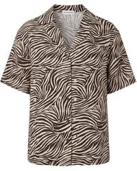 Nicholas - Sonora Shirt Graphic Zebra - Lyst