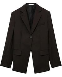 Helmut Lang - Blazer Met Enkele Knoop - Lyst
