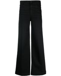 PAIGE - High-waisted Wide-leg Jeans - Lyst