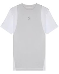 On Shoes - Train Volt-T Logo-Print T-Shirt - Lyst