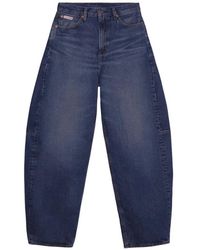 Calvin Klein - Logo-Plaque Jeans - Lyst