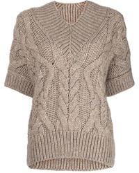 Isabel Marant - ケーブルニット ショートスリーブトップ - Lyst