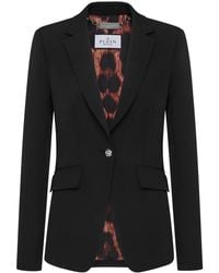 Philipp Plein - Crystal-Skull Blazer - Lyst