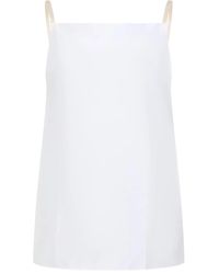 Carven - Sleeveless Tops - Lyst