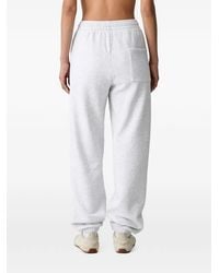 Sporty & Rich - Logo-Print Drawstring Track Pants - Lyst