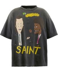 SAINT Mxxxxxx - Graphic-Print T-Shirt - Lyst