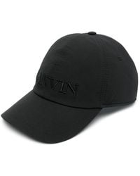 Lanvin - Cappello da baseball con ricamo - Lyst