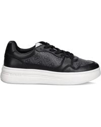 Guess - Leather Sneakers - Lyst