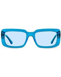 Karl Lagerfeld - Rectangle-Frame Sunglasses - Lyst
