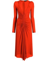Proenza Schouler - Vestido midi Kerstin - Lyst