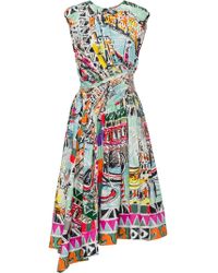 Prada Popeline Jurk - Meerkleurig