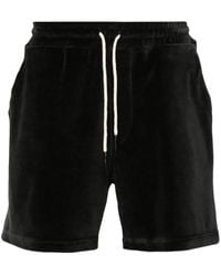 Oas - Velour Track Shorts - Lyst