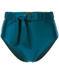Duskii - Océana Belted High Waisted Bikini Bottoms - Lyst