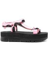 Camper - Oruga Up Twins Flatform-Sandalen 45Mm - Lyst