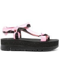 Camper - Oruga Up Twins 45Mm Flatform Sandals - Lyst