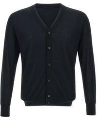 Kangra - Button V-Neck Cardigan - Lyst