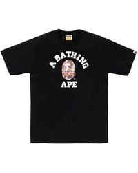A Bathing Ape - ロゴ Tスカート - Lyst