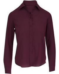 Nili Lotan - Long-Sleeve Button-Down Shirt - Lyst