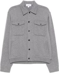 Lardini - Wool Shirt Jacket - Lyst