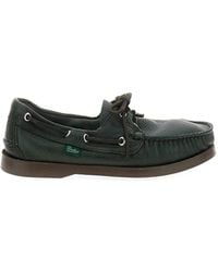 Paraboot - Lace-Up Leather Loafers - Lyst