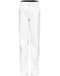 MM6 by Maison Margiela - Wax Trousers - Lyst