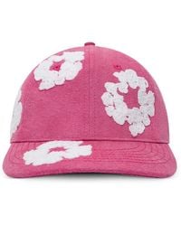 DENIM TEARS - Wreath Dyed Cap Hat - Lyst