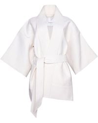 Wardrobe NYC - Abrigo corto con diseño cruzado - Lyst