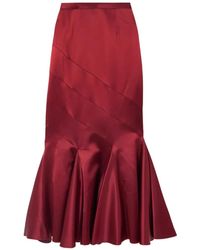 Violante Nessi - Gentileschi Mermaid-Hem Maxi Skirt - Lyst