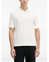 ARMANI EXCHANGE - Logo-Embroidered Piqué Polo Shirt - Lyst
